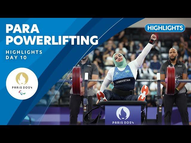 ️ Para Powerlifting Highlights | Day 10 | Paris 2024 Paralympic Games