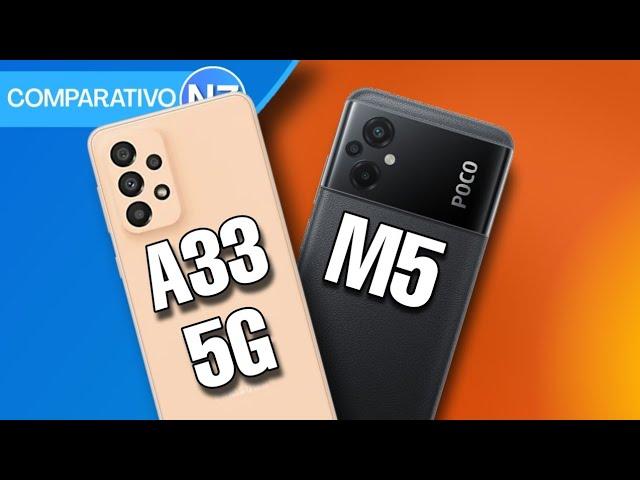 A33 5G VS POCO M5 | Comparativo