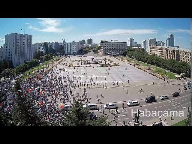 Хабаровск. 22.08.2020 | Вышли на новый маршрут. Онлайн камеры Habacama.ru