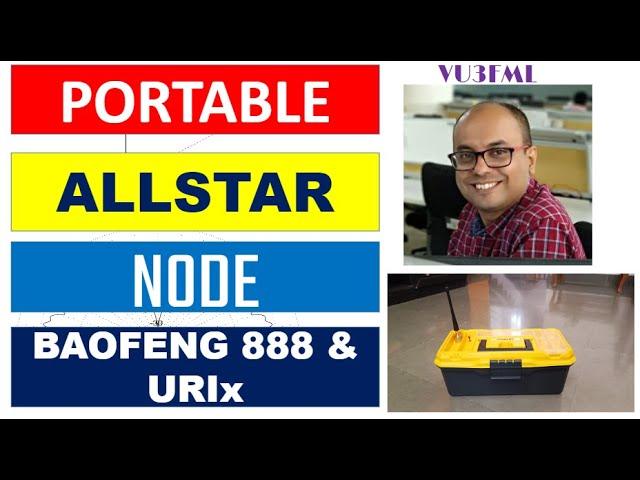 PORTABLE ALLSTAR & ECHOLINK NODE using Raspberry pi zero 2W and URIx #Allstar Node #URIx