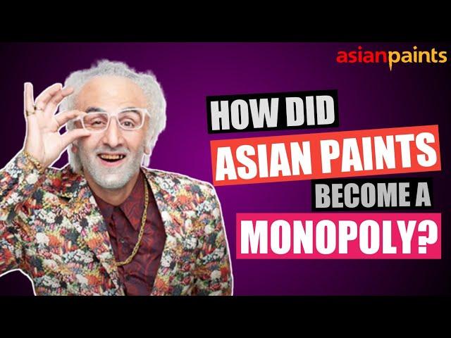 How Asian Paints Built MONOPOLY in the Indian market? : Indian Monopolies EP 1