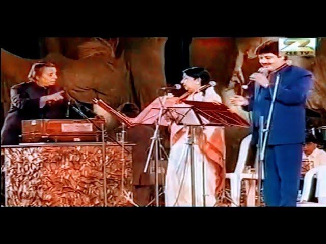 Are Re Are Ye Kya Hua | Lata Mangeshkar & Udit Narayan Performance | Lata Mangeshkar Concert 2002