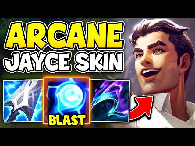 THIS ARCANE JAYCE SKIN IS 100% PERFECT! (FULL LETHALITY ONE SHOTS)