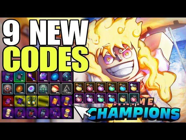 *NEW CODES* ROBLOX ANIME CHAMPIONS SIMULATOR CODES 2024 | ANIME CHAMPIONS SIMULATOR CODE