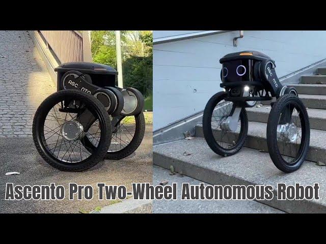 New Generation Security Robot | Ascento Pro Two-Wheel Autonomous Robot