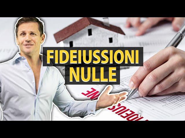 Fideiussioni Nulle | avv. Angelo Greco | Questa è la Legge