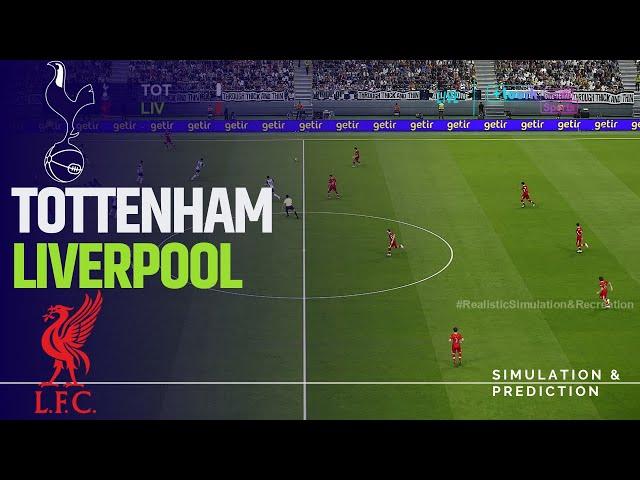 TOTTENHAM HOTSPUR vs. LIVERPOOL - Premier League 2024/25 eFootball simulation