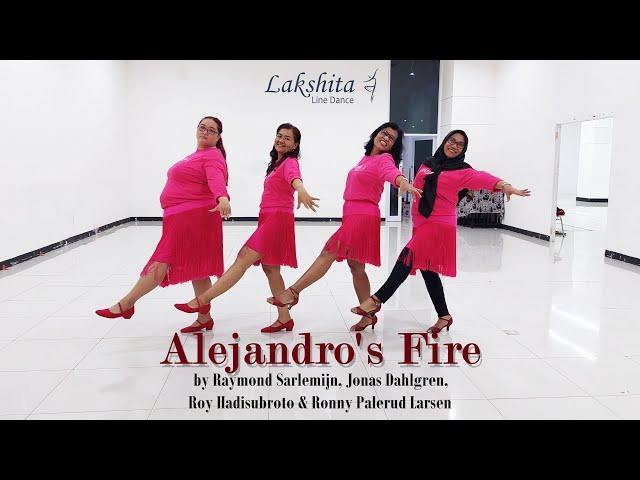 Alejandro's Fire by Raymond S., Jonas D., Roy H., Ronny P. L. | Lakshita Line Dance