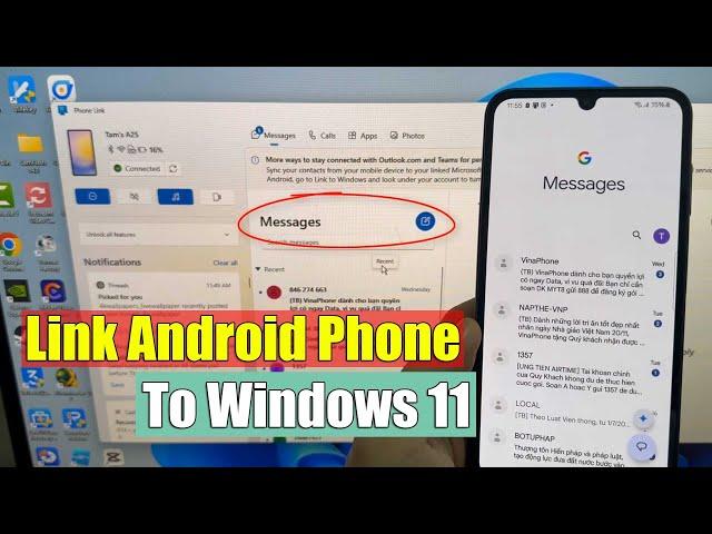 How To Link Android Phone To Windows 11