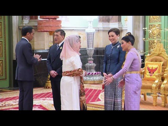 Presiden Joko Widodo Hadiri Royal Audiensi dengan Raja Thailand, Bangkok, 18 November 2022