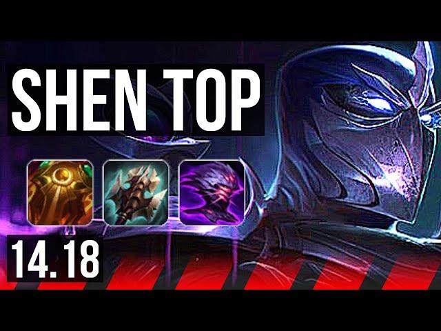 SHEN vs AATROX (TOP) | 10/3/15, 500+ games, 30k DMG | EUW Master | 14.18