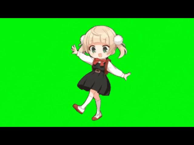 Shigure ui dance [Green screen] (Free download)