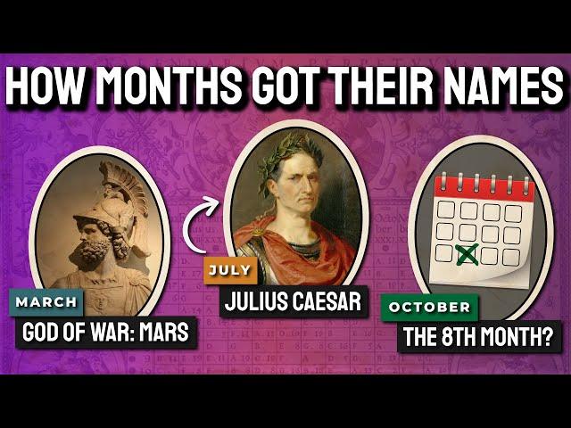 How Did Each Month Get Its Name?