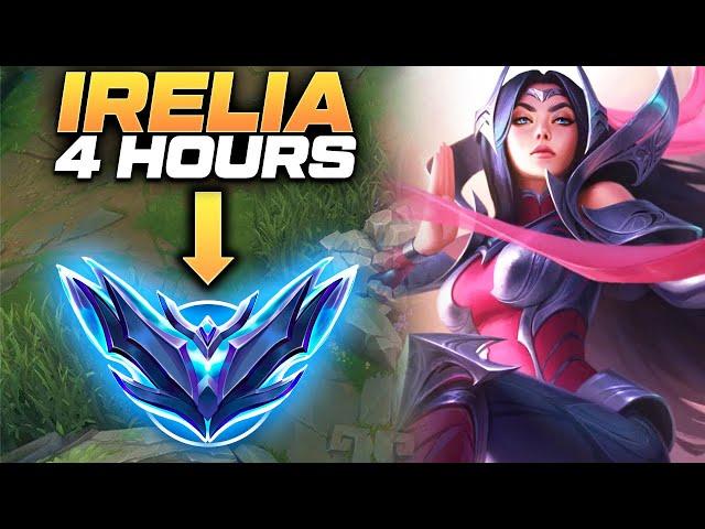 How To ACTUALLY Climb To Diamond In 4 Hours With Irelia