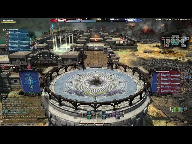 FFXIV Dragoon 6.1 Crystalline Conflict PvP Gameplay