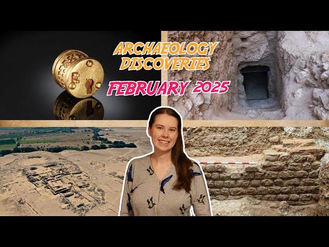 New Archaeology Discoveries: February 2025 - Pharaoh’s Tomb | Oldest Rune Stone | Gold Roman Lock