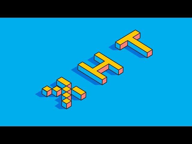 Isometric Text Effect | Illustrator Tutorial | Think