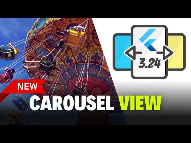 Flutter Release 3.24 | New CarouselView Tutorial