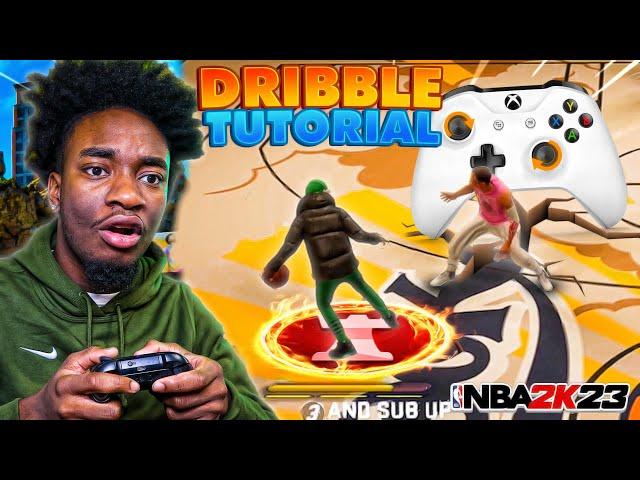 BEST DRIBBLE MOVES TUTORIAL ON NBA 2K23 W/ HANDCAM! BEST DRIBBLE MOVES & COMBOS TO GET OPEN