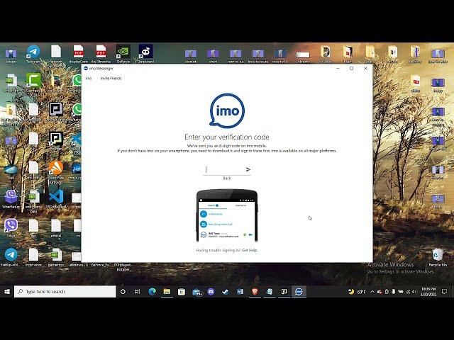 How do Download IMO on Laptop and Login