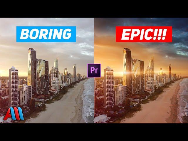 TRANSFORM Your Drone Shots With THESE Techniques // Drone Video Editing Premiere Pro