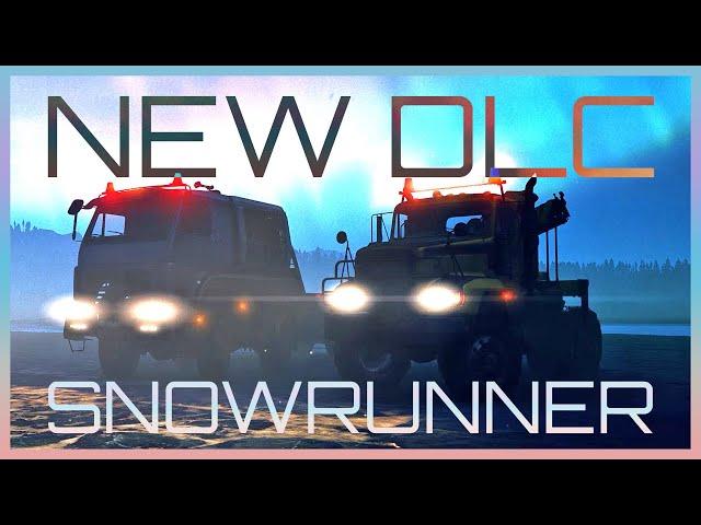 New DLC! | Lake Kovd in Russia | SnowRunner Co-Op