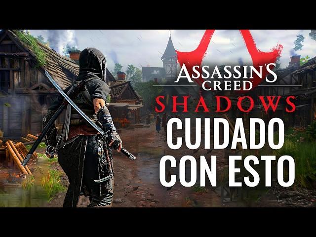 LA SITUACIÓN QUE AFECTA A ASSASSIN'S CREED SHADOWS Y QUE DEBES TENER CUIDADO