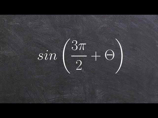 Simplifying an expression using the sum formula for sine