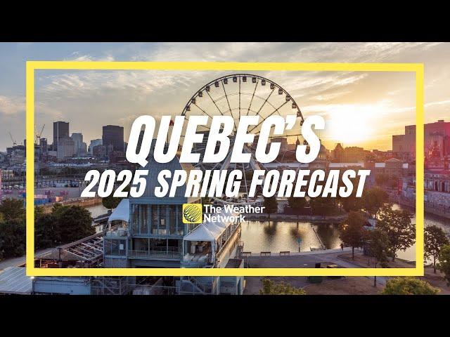 Quebec's 2025 Spring Forecast: Slow Melt Good News for Ski Season | #springforecast