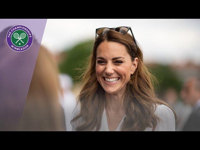 Duchess of Cambridge enjoys day out at Wimbledon 2019