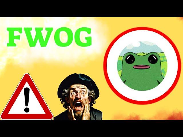 FWOG Prediction 14/NOV FWOG Coin Price News Today - Crypto Technical Analysis Update Price Now