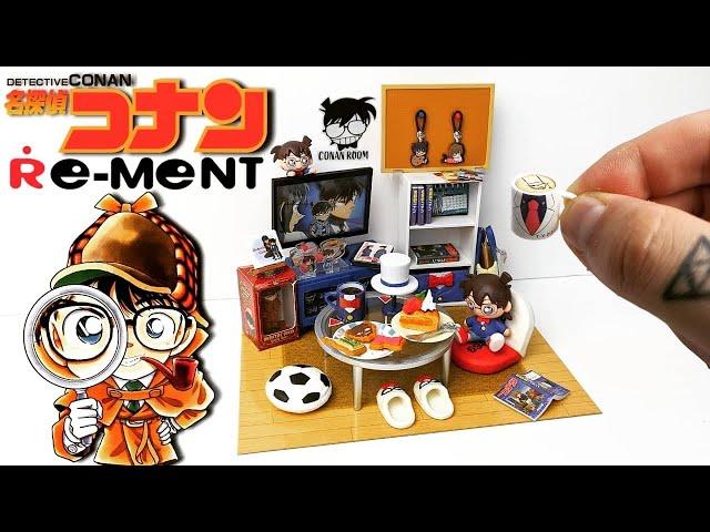 Unboxing Detective Conan Mini Room Toys By Re-Ment | The Nerd Lair