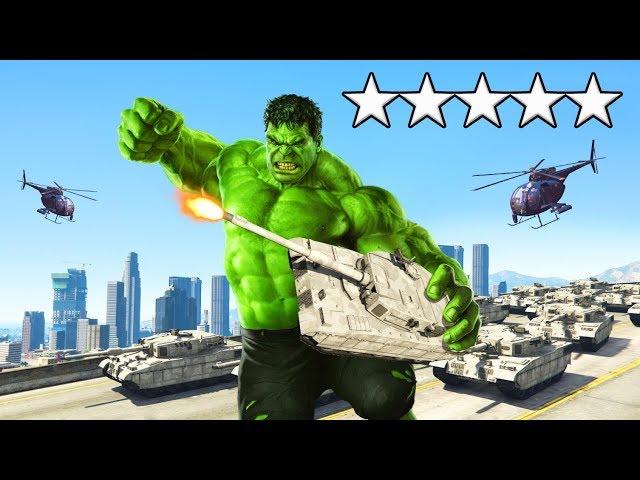 Playing GTA 5 As THE HULK! (Rampage)