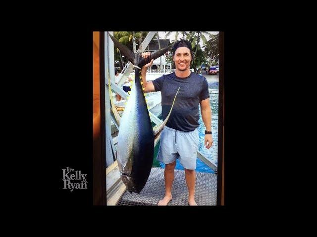 Matthew McConaughey Catches a 186 Lb Fish