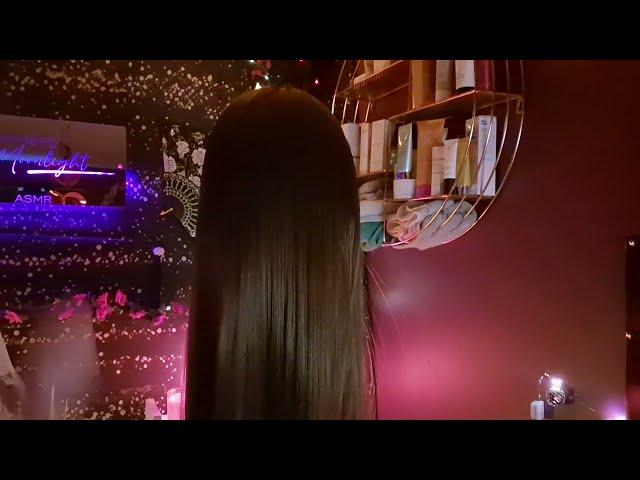 ASMR   Gentle   Relaxing Hairbrushing , Combing    Catch up Chat 