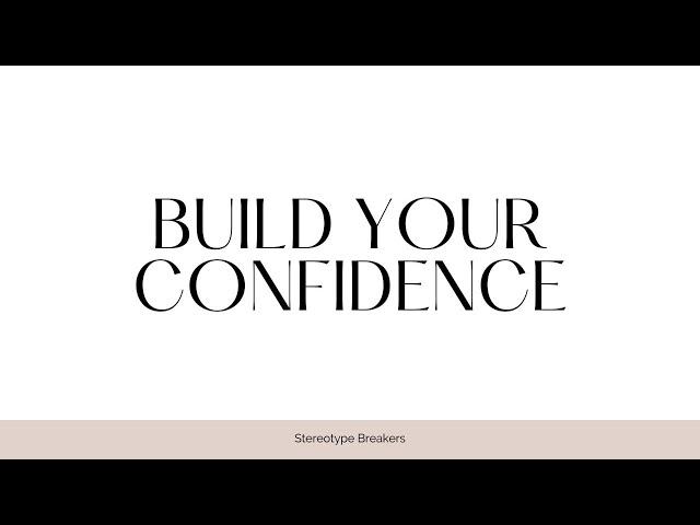 Build Your Confidence - Career Coaching Workshop