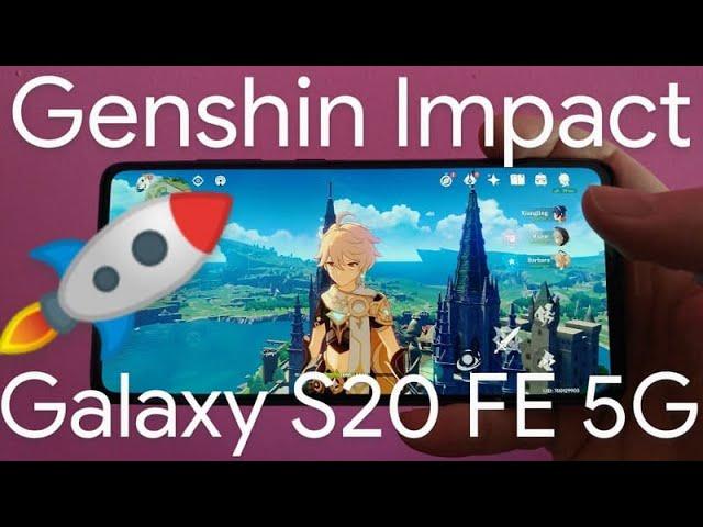  GENSHIN IMPACT GAMEPLAY SAMSUNG GALAXY S20 FE 5G | SNAPDRAGON 865 | GRÁFICOS ULTRA 60 FPS!!