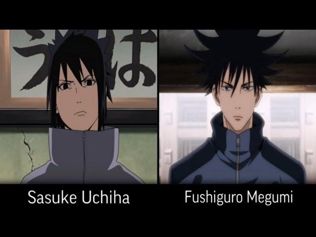 Jujutsu Kaisen vs Naruto Сharacter comparison