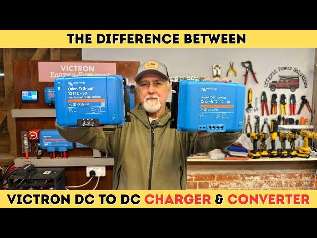 What's the difference Victron DC to DC CHARGER & CONVERTER?