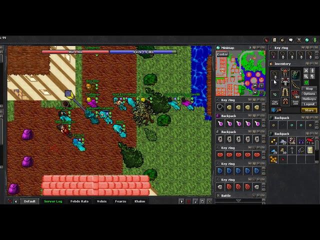 Almost 4kk Death in Nostalrius Tibia 7.4