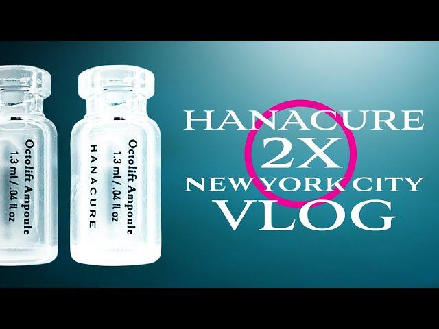 HANACURE REVIEW // Twice in a row //NYC A DAY IN MY LIFE // Skincare Vlog