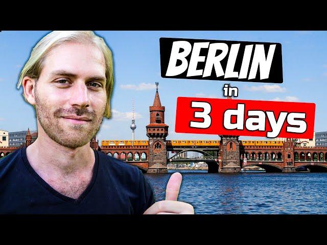 The Ultimate 3 Day BERLIN Itinerary | Germany Travel Guide (2024)