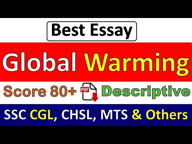 Global warming essay in english | Global warming essay in english | Paragraph on global warming