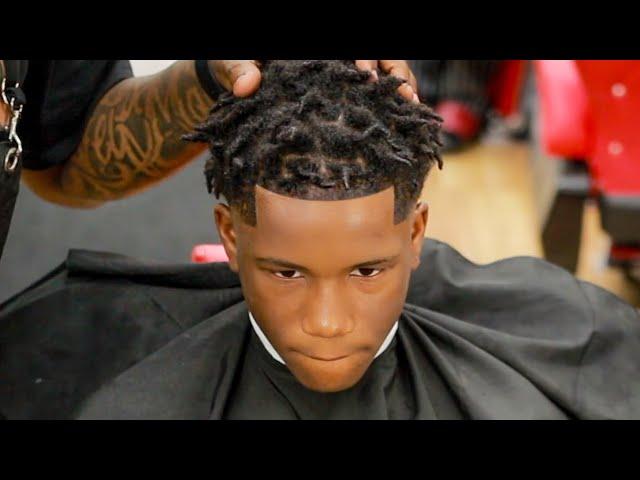 BARBER TUTORIAL : HOW TO USE TOPPIK HAIR FIBERS | TAPER FADE WITH TOPPIK