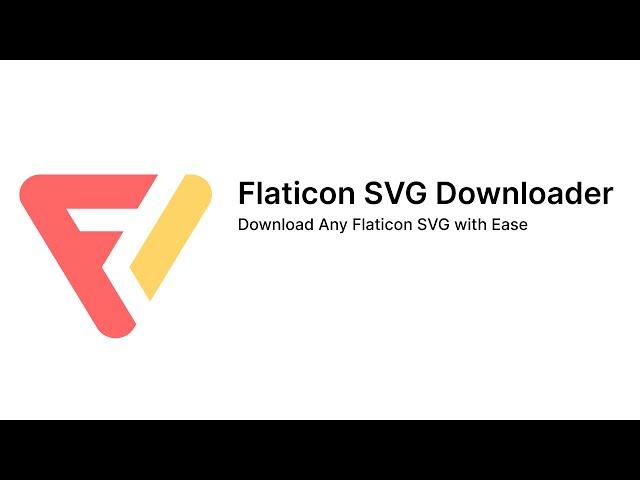 How to download SVG icons from flaticon for FREE!!