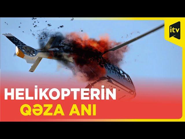 Floridada xilasetmə helikopterinin yaşayış binasına çırpılması anbaan görüntülənib