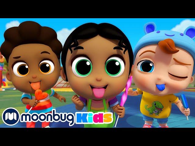  Lollipop Song  | Little Angel | Kids Songs + Nursery Rhymes | Moonbug Celebrating Diversity