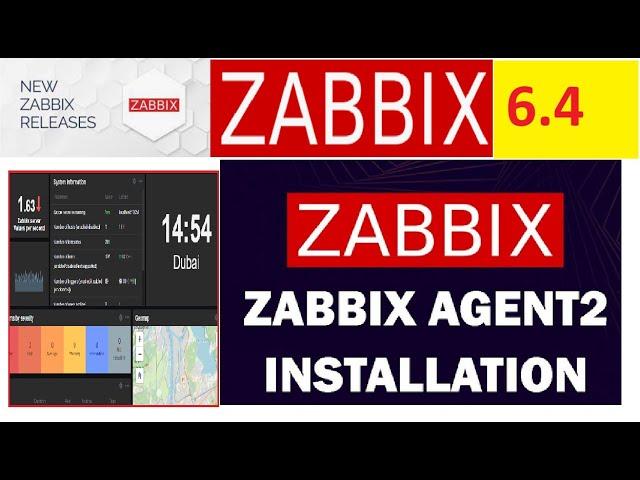 Zabbix Agent2 Install | Monitor ubuntu 20.04 in Zabbix 6.4