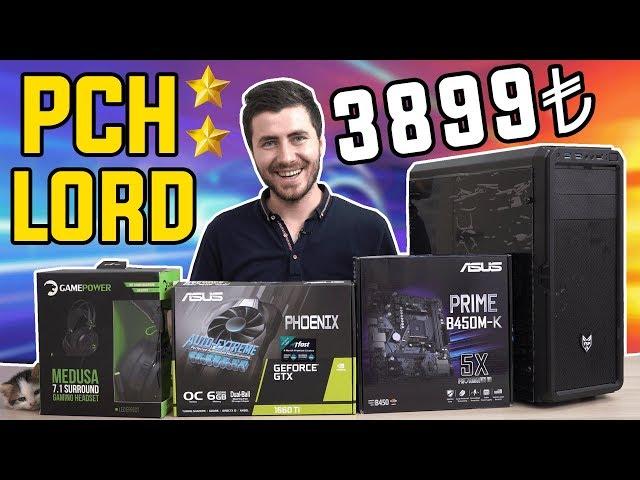 3899 TL GTX 1660 Ti'LI OYUN BİLGİSAYARI TOPLAMA VE OYUN TESTLERİ - PCH LORD (HEDİYELİ)