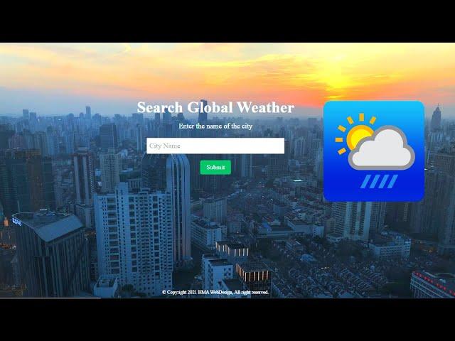 How to Create Weather App in PHP | How to Use OpenWeatherMap API Using PHP